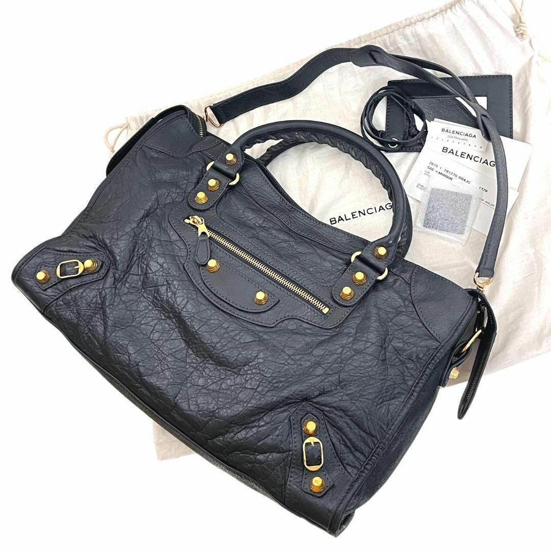 BALENCIAGA - 極美品 バレンシアガ バッグ ジャイアント シティ BALENCIAGA - 極美品 バレンシアガ バッグ ジャイアント シティ