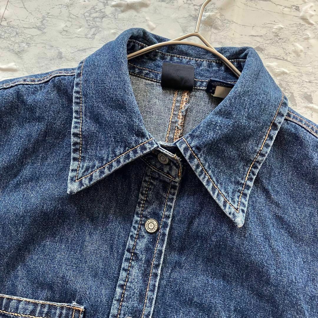 GAP - 【GAP】ギャップ デニムミニワンピース レトロ 平成ギャル GAP - 【GAP】ギャップ デニムミニワンピース レトロ 平成ギャル
