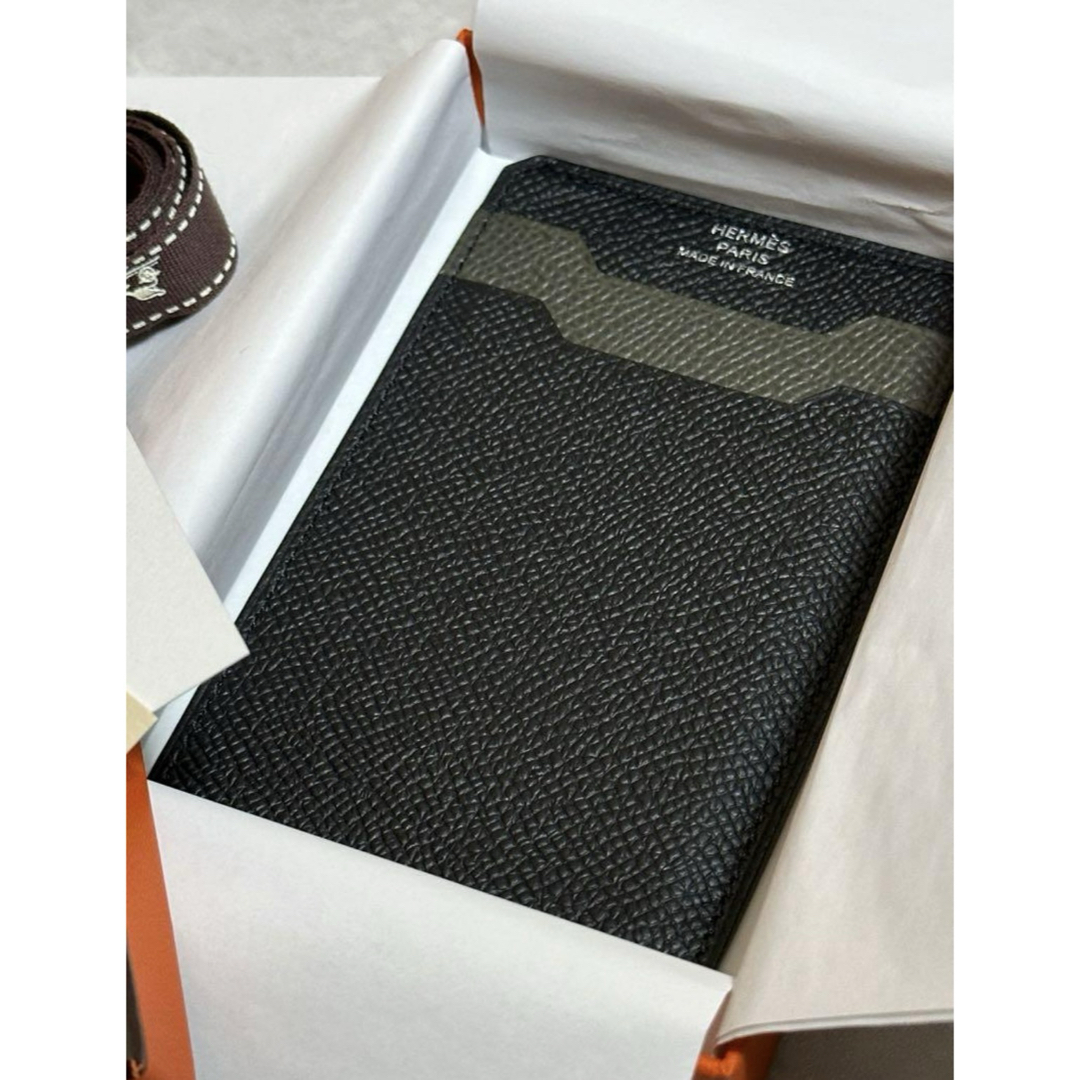 HERMES - 新品未使用 HERMES シティ 3CC ブラック カードケース HERMES - 新品未使用 HERMES シティ 3CC ブラック カードケース