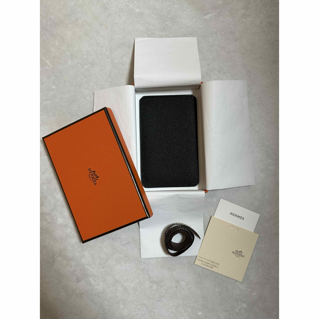 HERMES - 新品未使用 HERMES シティ 3CC ブラック カードケース HERMES - 新品未使用 HERMES シティ 3CC ブラック カードケース