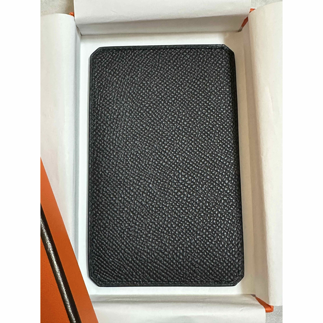 HERMES - 新品未使用 HERMES シティ 3CC ブラック カードケース HERMES - 新品未使用 HERMES シティ 3CC ブラック カードケース