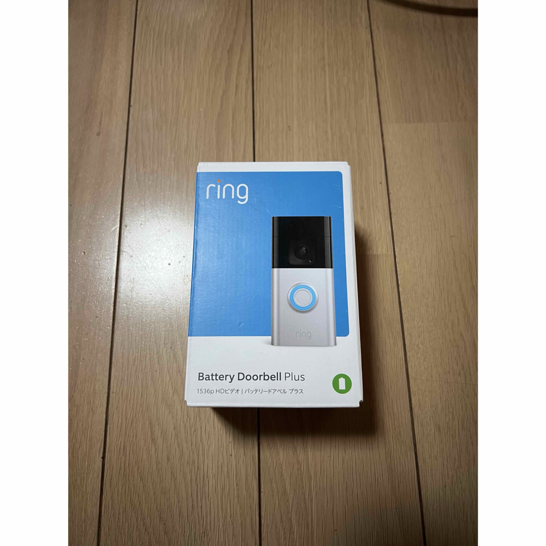 Ring battery doorbell plus 未開封 新品