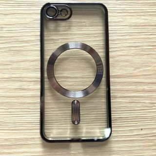 iPhone SE2 / SE3　ハードケース magsafe ストラップホール(iPhoneケース)
