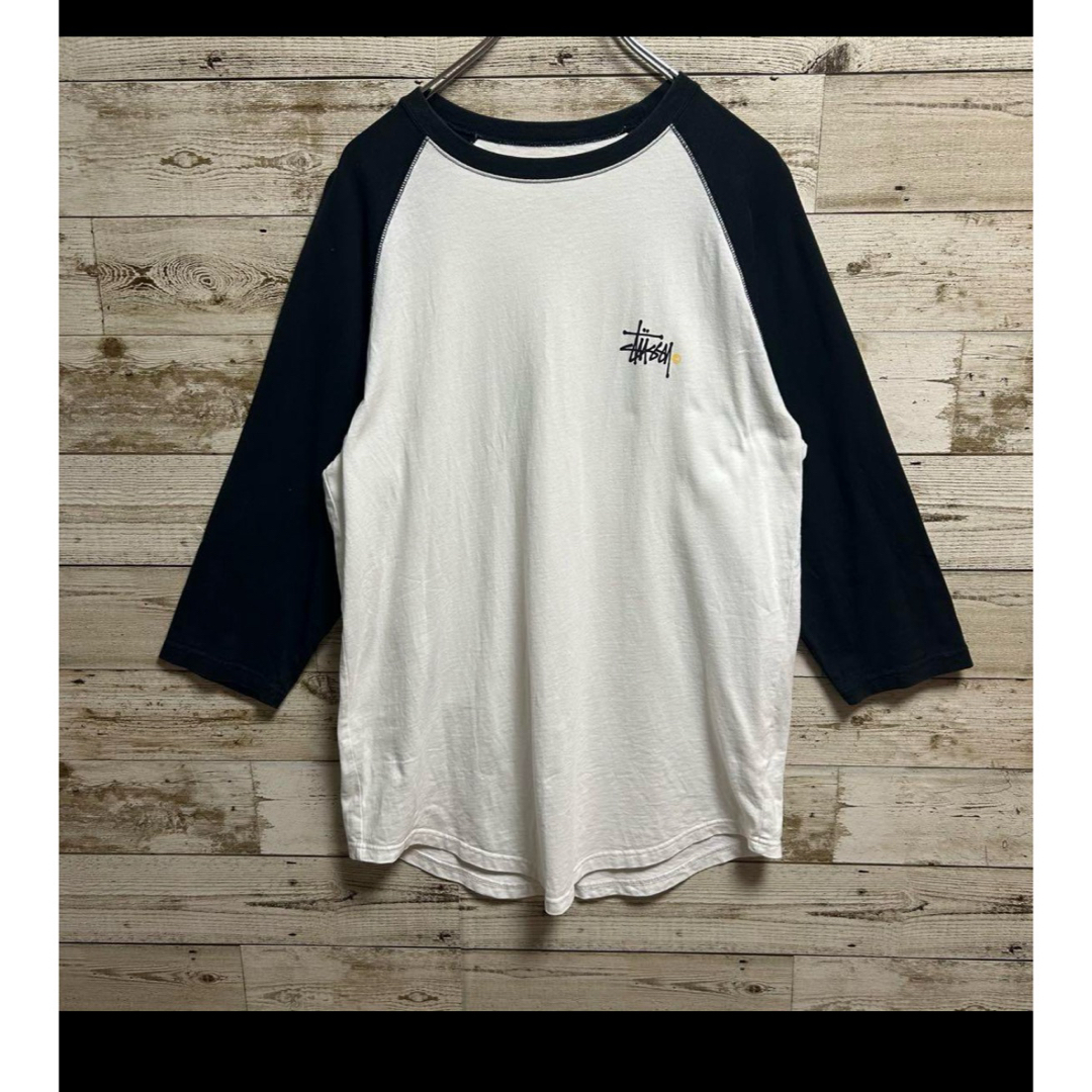 STUSSY - ステューシー ラグラン七分袖Tシャツの通販 by yu3's STUSSY - ステューシー ラグラン七分袖Tシャツの通販 by yu3's