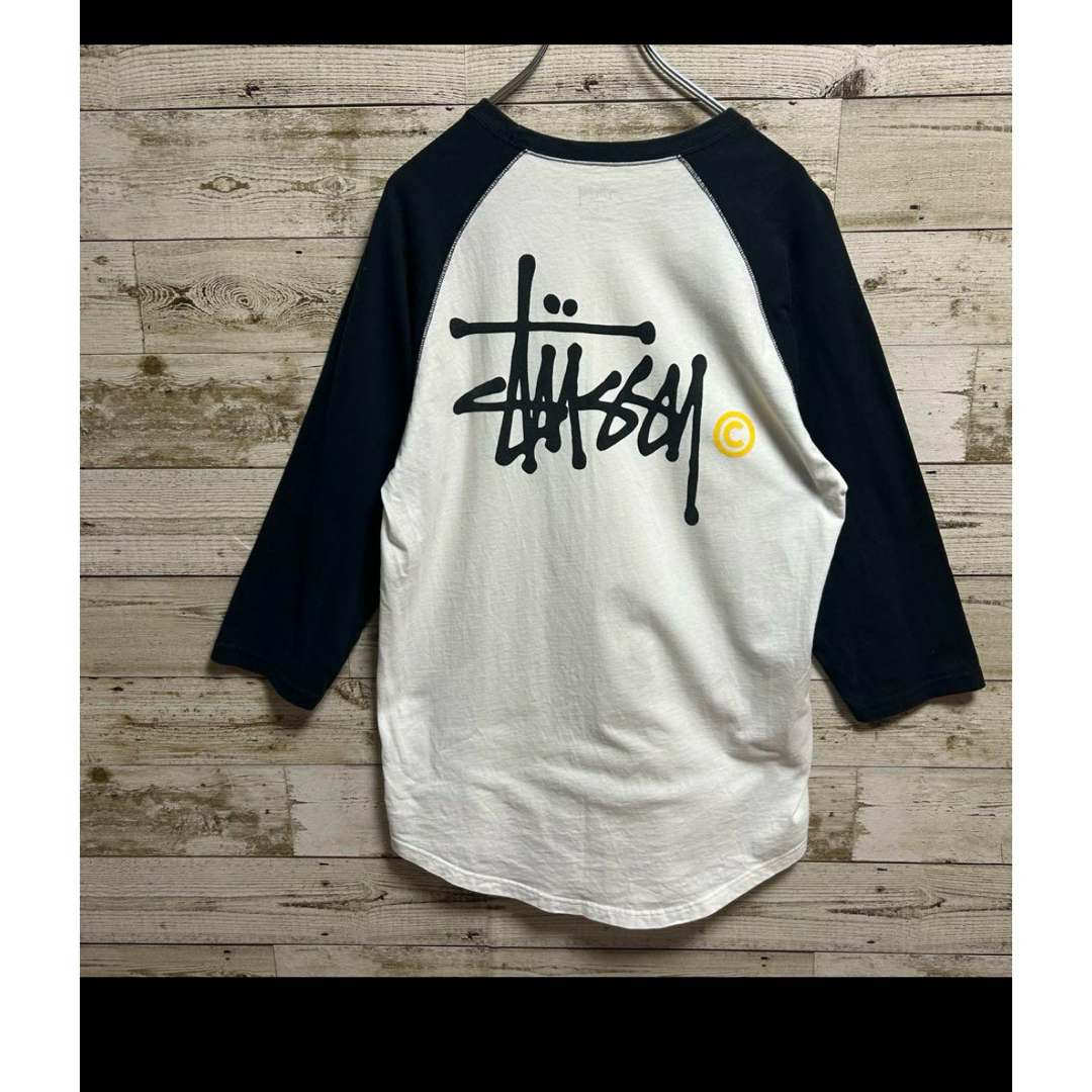 STUSSY - ステューシー ラグラン七分袖Tシャツの通販 by yu3's STUSSY - ステューシー ラグラン七分袖Tシャツの通販 by yu3's