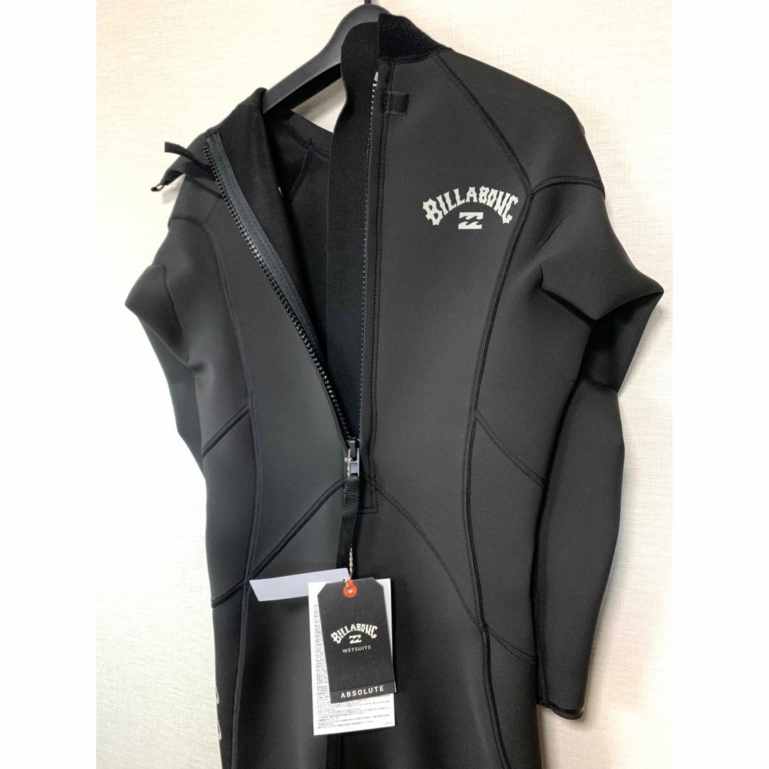 BILLABONG - MLサイズ ビラボン バックジップ フルスーツ メンズ BILLABONG - MLサイズ ビラボン バックジップ フルスーツ メンズ