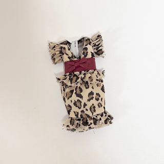 リカちゃんキャッスル　ワンピース　レオパード  ブライス　アウトフィット(人形)
