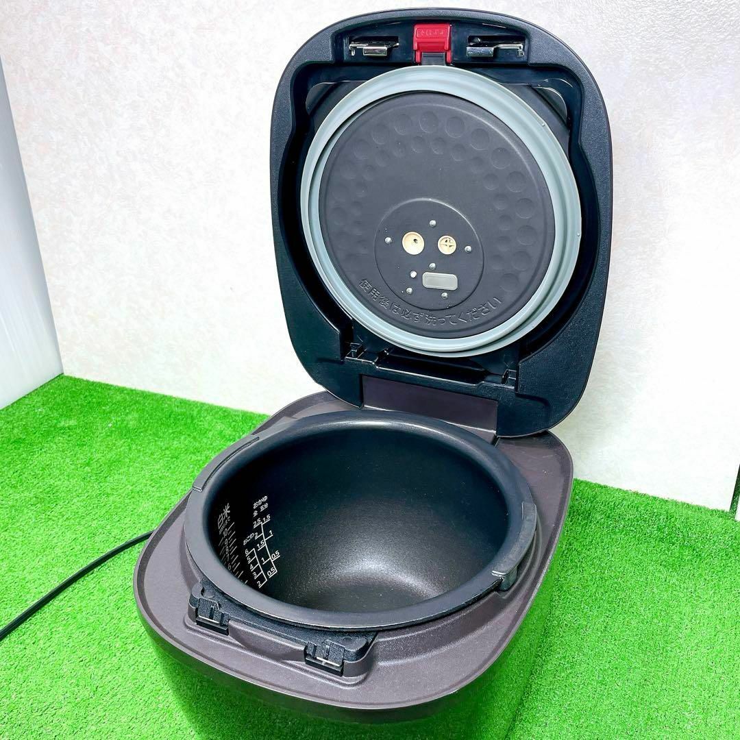 TIGER - タイガー IH炊飯器 1升 JPI-H180TD ダークブラウンの TIGER - タイガー IH炊飯器 1升 JPI-H180TD ダークブラウンの