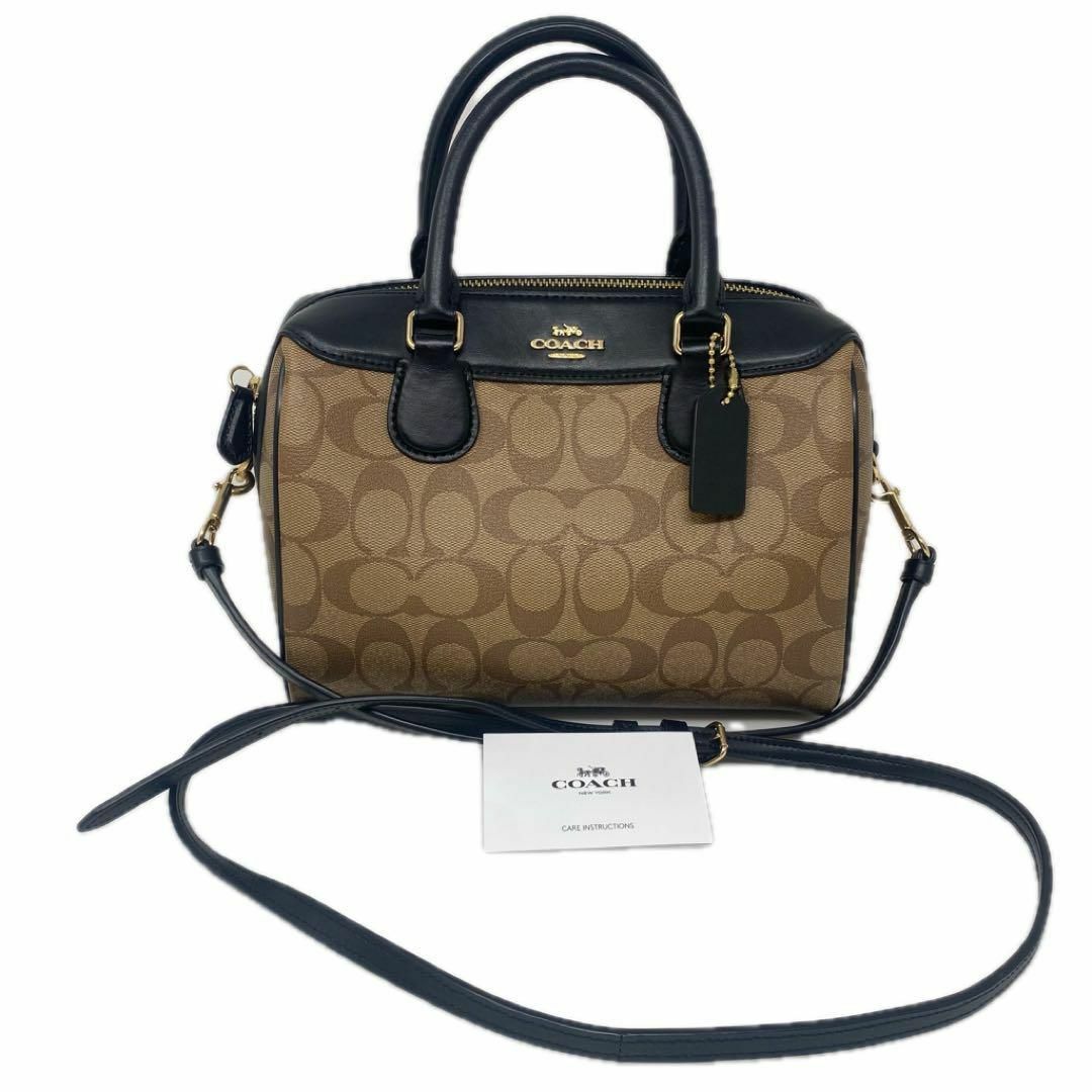 COACH - COACH コーチ バッグ ミニボストン シグネチャー COACH - COACH コーチ バッグ ミニボストン シグネチャー