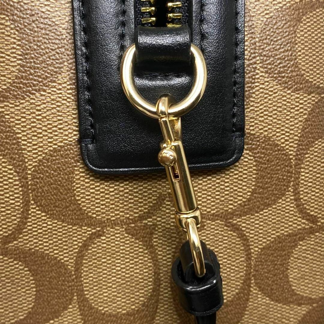 COACH - COACH コーチ バッグ ミニボストン シグネチャー COACH - COACH コーチ バッグ ミニボストン シグネチャー