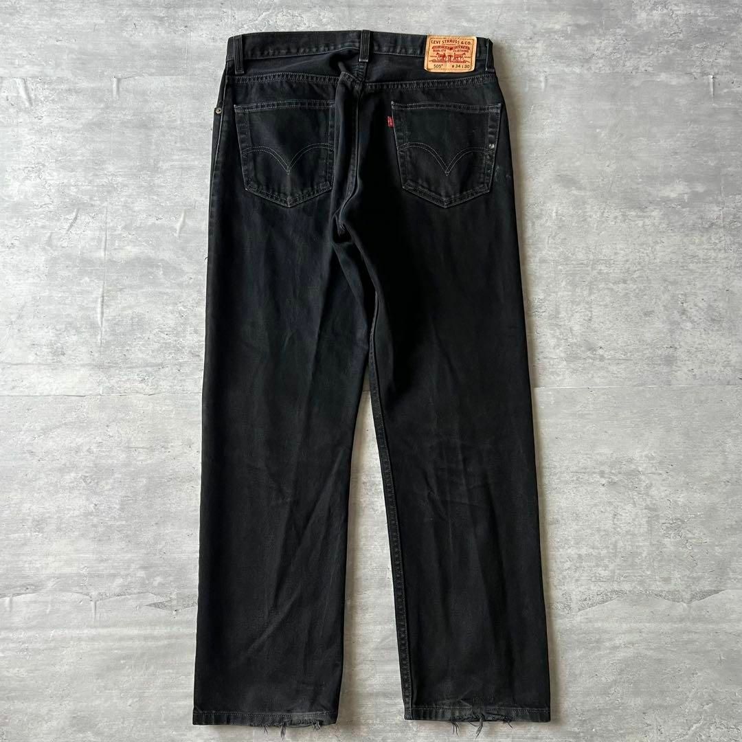Levi's - 【後染めブラックデニム、バギーパンツ】Levi's古着 Levi's - 【後染めブラックデニム、バギーパンツ】Levi's古着