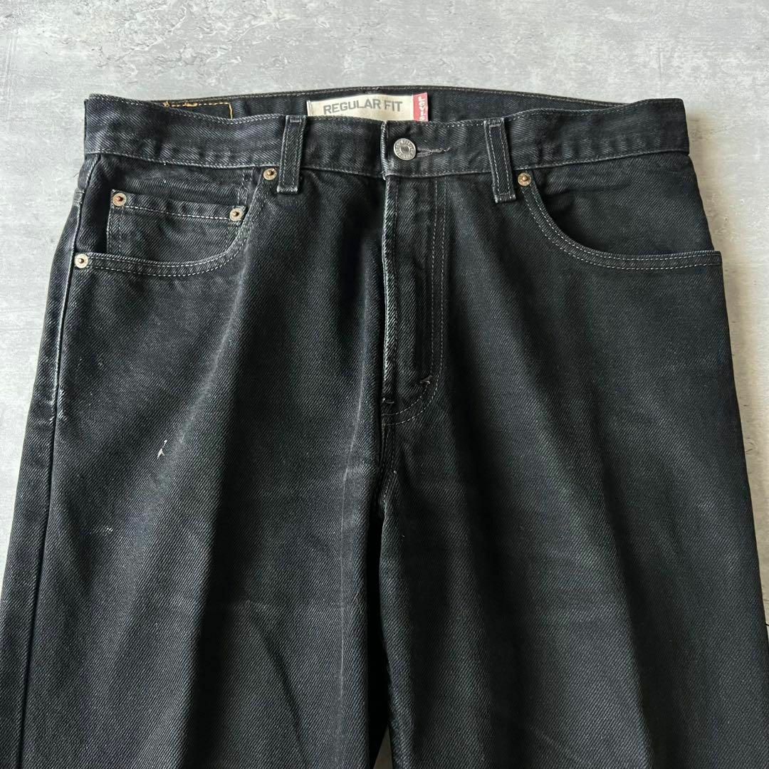 Levi's - 【後染めブラックデニム、バギーパンツ】Levi's古着 Levi's - 【後染めブラックデニム、バギーパンツ】Levi's古着