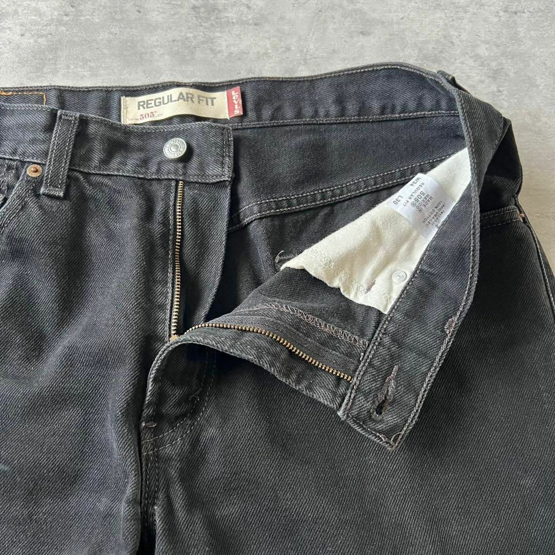 Levi's - 【後染めブラックデニム、バギーパンツ】Levi's古着 Levi's - 【後染めブラックデニム、バギーパンツ】Levi's古着