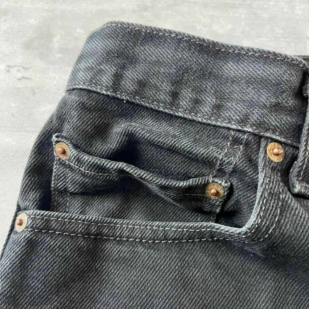 Levi's - 【後染めブラックデニム、バギーパンツ】Levi's古着 Levi's - 【後染めブラックデニム、バギーパンツ】Levi's古着