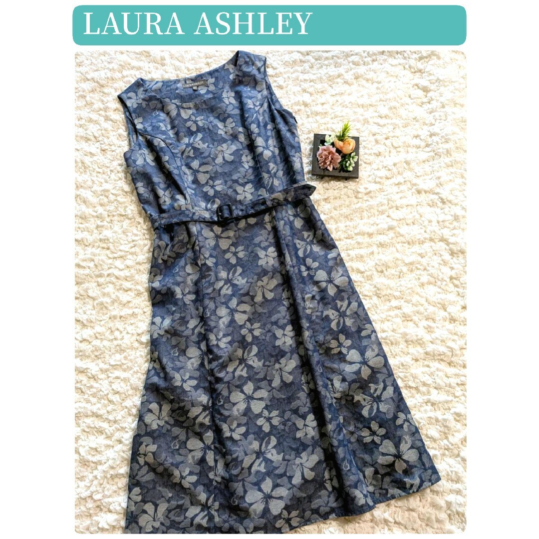 LAURA ASHLEY - 美品【LAURA ASHLEY】ローラアシュレイ 花柄 LAURA ASHLEY - 美品【LAURA ASHLEY】ローラアシュレイ 花柄