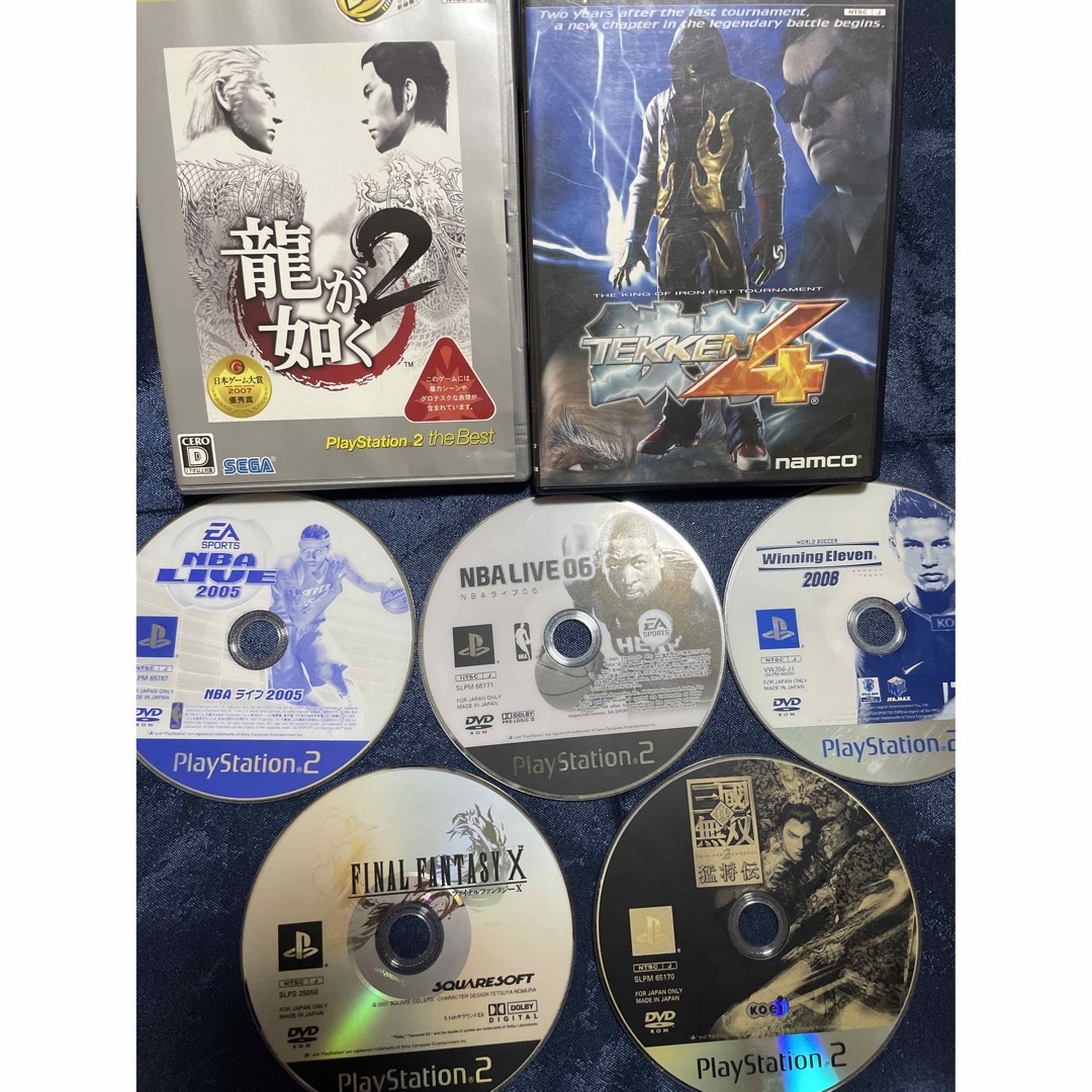 PlayStation2 - PS2 まとめ売 龍が如く2、鉄拳4、NBA LIVE PlayStation2 - PS2 まとめ売 龍が如く2、鉄拳4、NBA LIVE