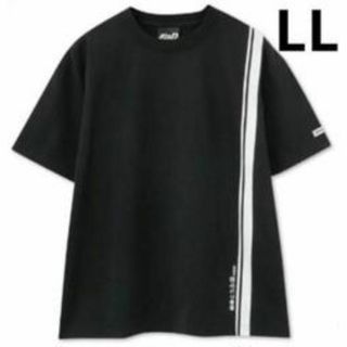 新品 イニシャルD 頭文字D メンズ 半袖Tシャツ 黒 LLサイズ バックプリン