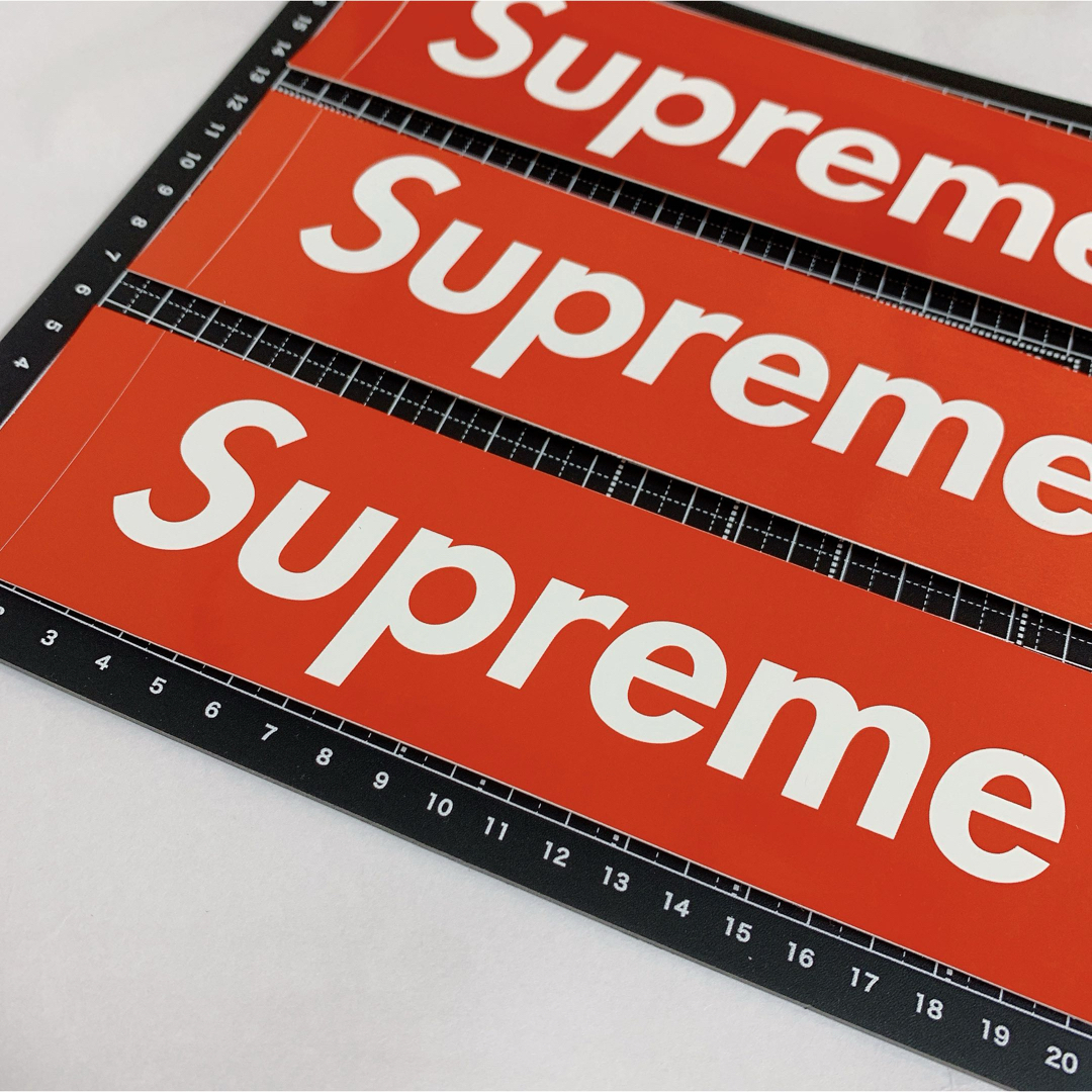 Supreme - 3枚 supreme Box Logo Sticker シュプリーム Supreme - 3枚 supreme Box Logo Sticker シュプリーム