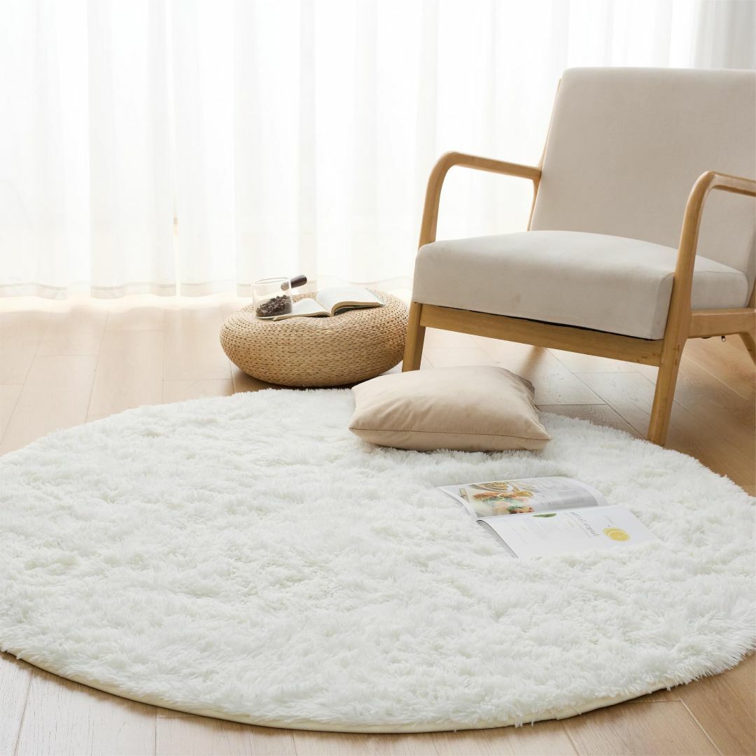 ラグ カーペット シャギーラグ ラグマット 円形 絨毯 直径120cm ラグ カーペット シャギーラグ ラグマット 円形 絨毯 直径120cm