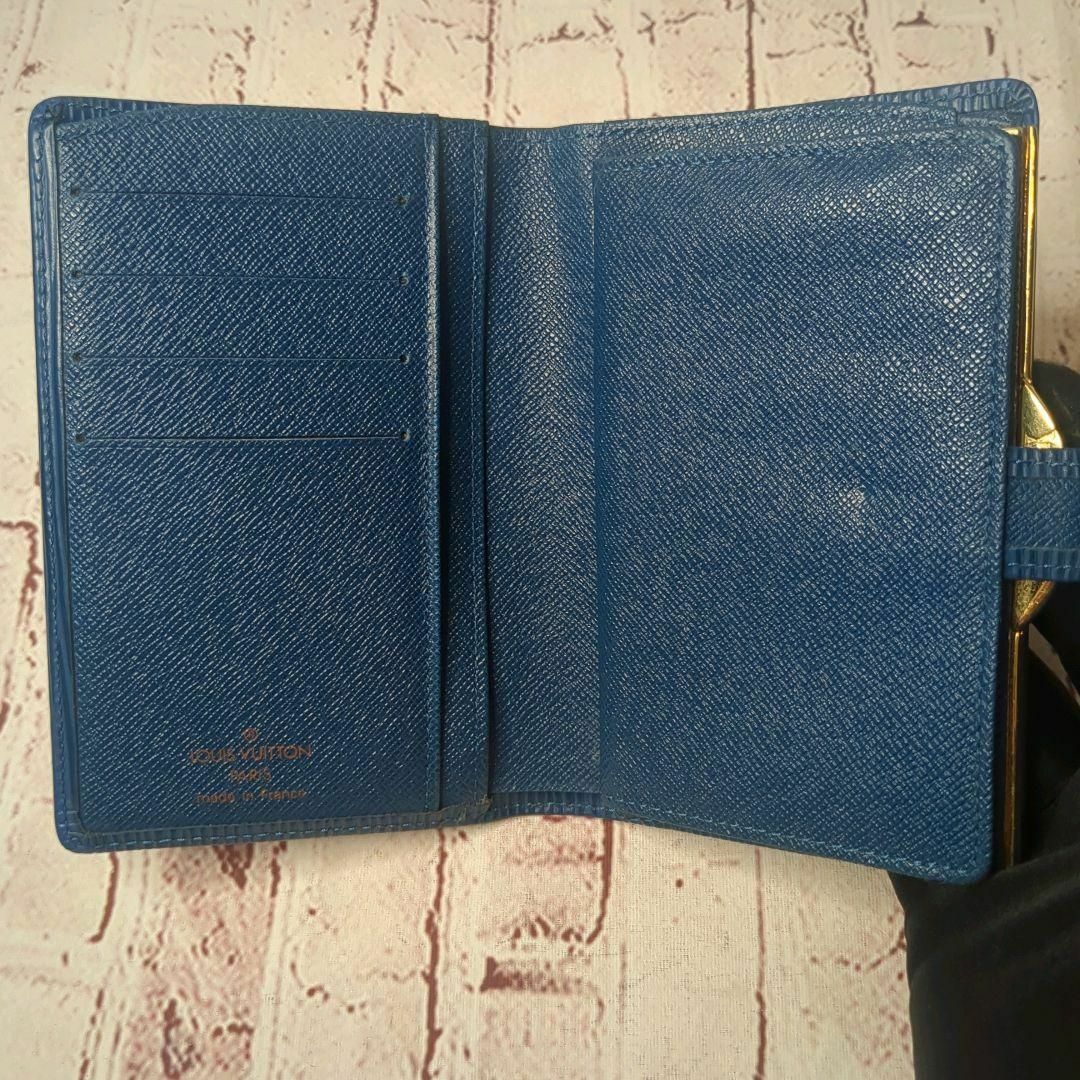 LOUIS VUITTON - 【超極美品】ルイヴィトン 二つ折財布 エピ LOUIS VUITTON - 【超極美品】ルイヴィトン 二つ折財布 エピ