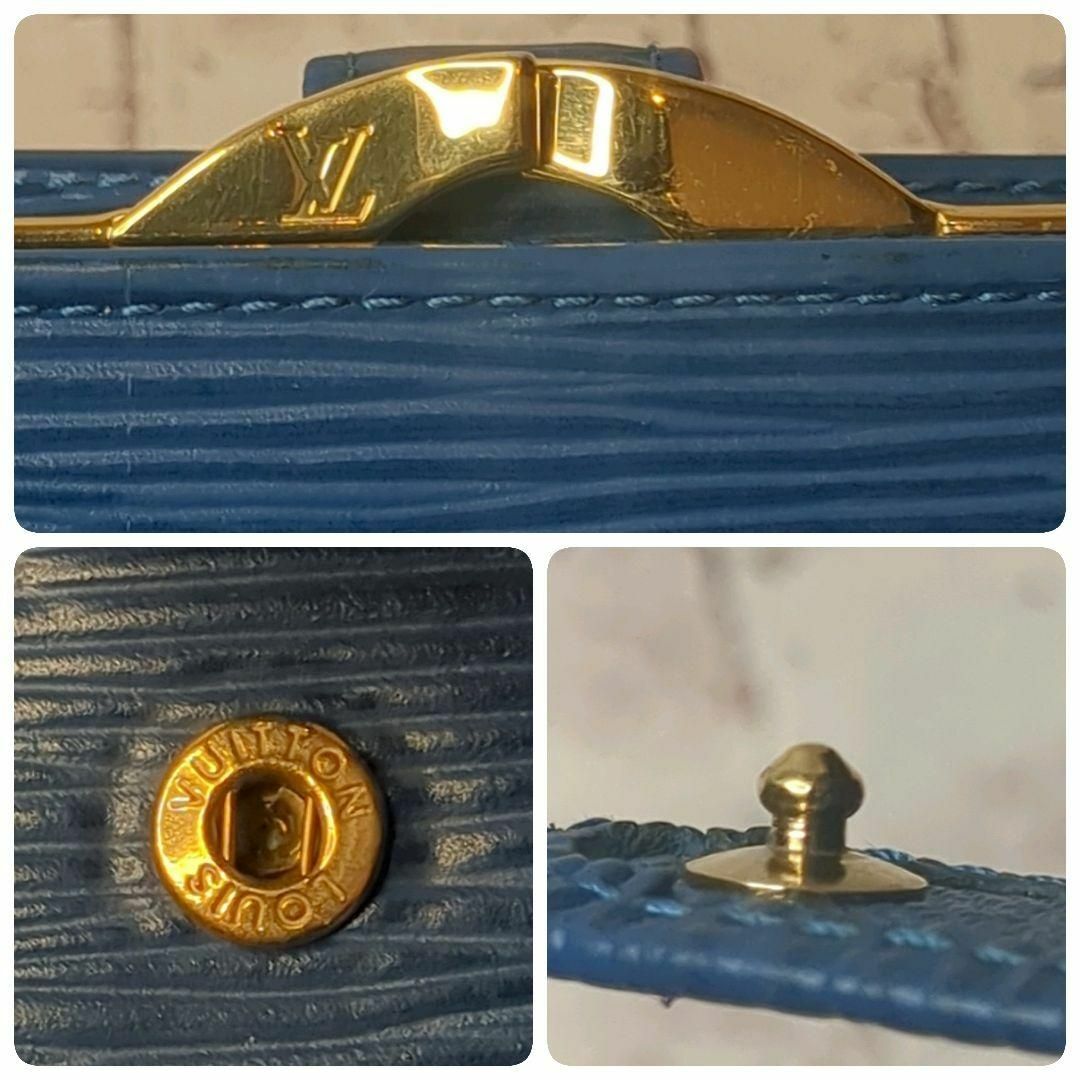 LOUIS VUITTON - 【超極美品】ルイヴィトン 二つ折財布 エピ LOUIS VUITTON - 【超極美品】ルイヴィトン 二つ折財布 エピ