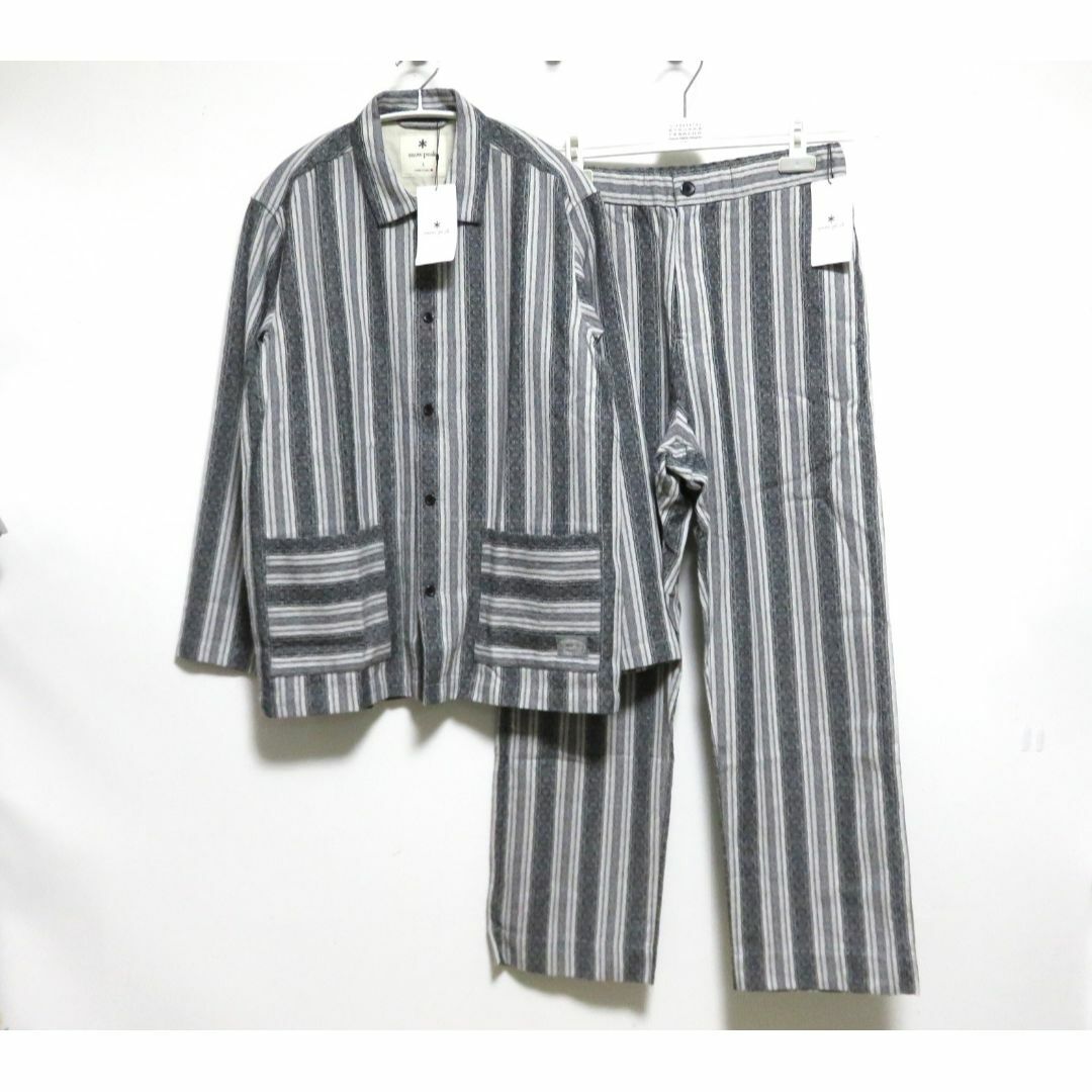 Snow Peak - 定価5.1万 Snow Peak ストライプ セットアップ S ユニセックス