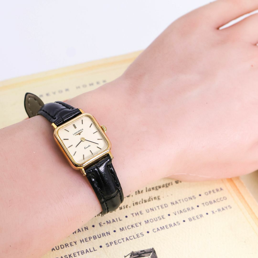 LONGINES - 稼働 LONGINES 腕時計 スクエア ヴィンテージ LONGINES - 稼働 LONGINES 腕時計 スクエア ヴィンテージ