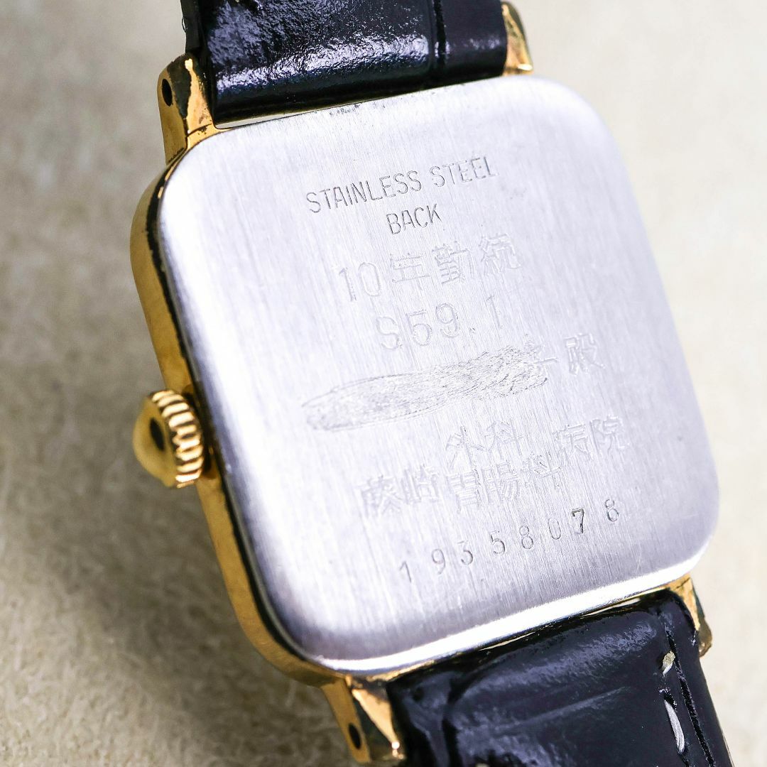 LONGINES - 稼働 LONGINES 腕時計 スクエア ヴィンテージ LONGINES - 稼働 LONGINES 腕時計 スクエア ヴィンテージ