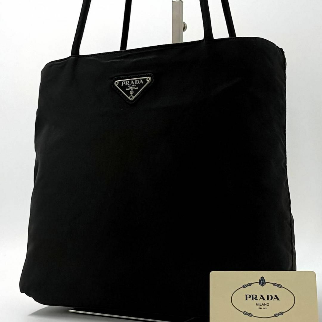 PRADA - ✨人気✨プラダ ハンドバッグ 三角ロゴ ナイロン PRADA - ✨人気✨プラダ ハンドバッグ 三角ロゴ ナイロン