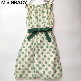 M'S GRACY(ドット ・ ひざ丈ワンピース)のフリマアイテム一覧 M'S GRACY(ドット ・ ひざ丈ワンピース)のフリマアイテム一覧