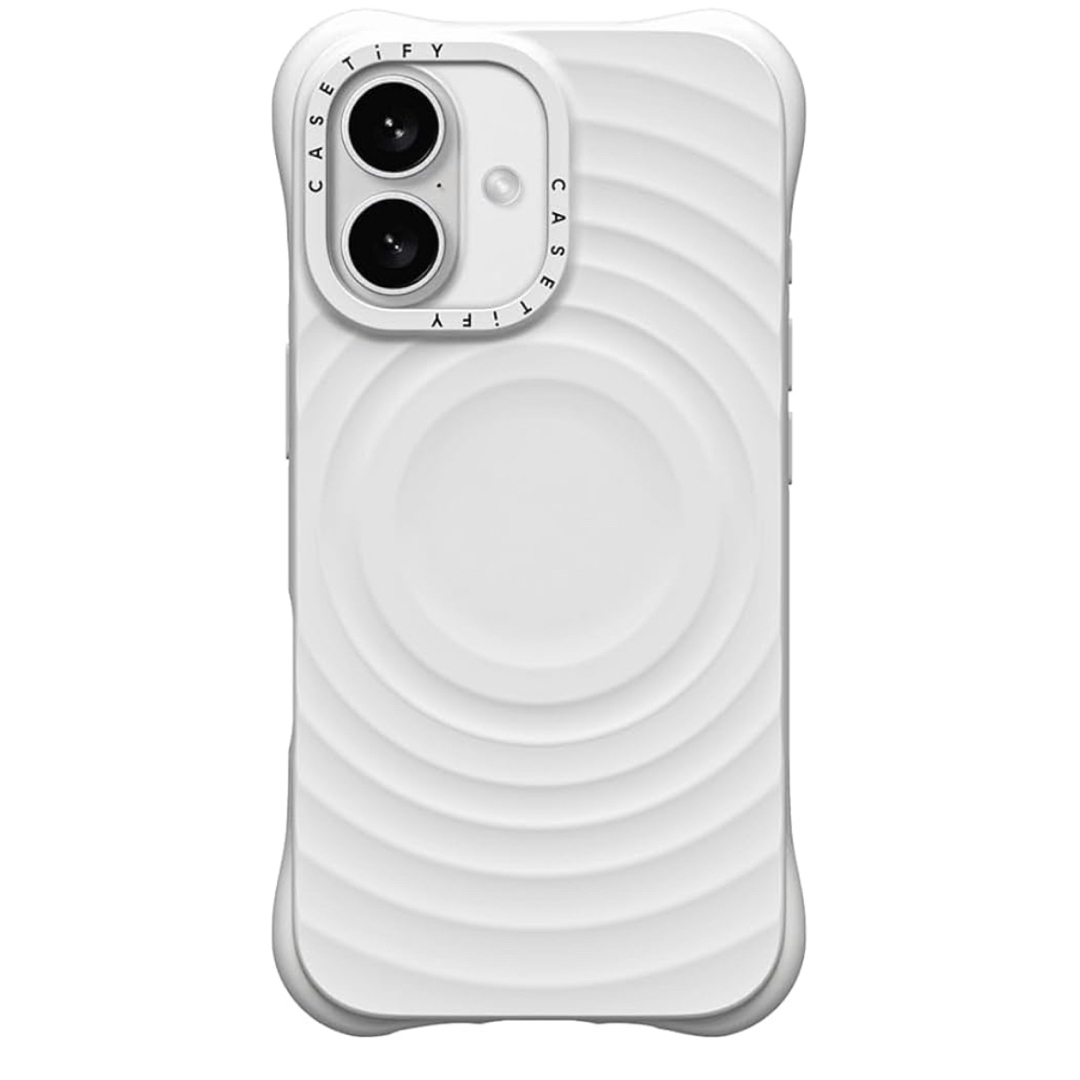 casetify ウェーブシリコンケース iPhone15Pro ホワイト の通販 casetify ウェーブシリコンケース iPhone15Pro ホワイト の通販