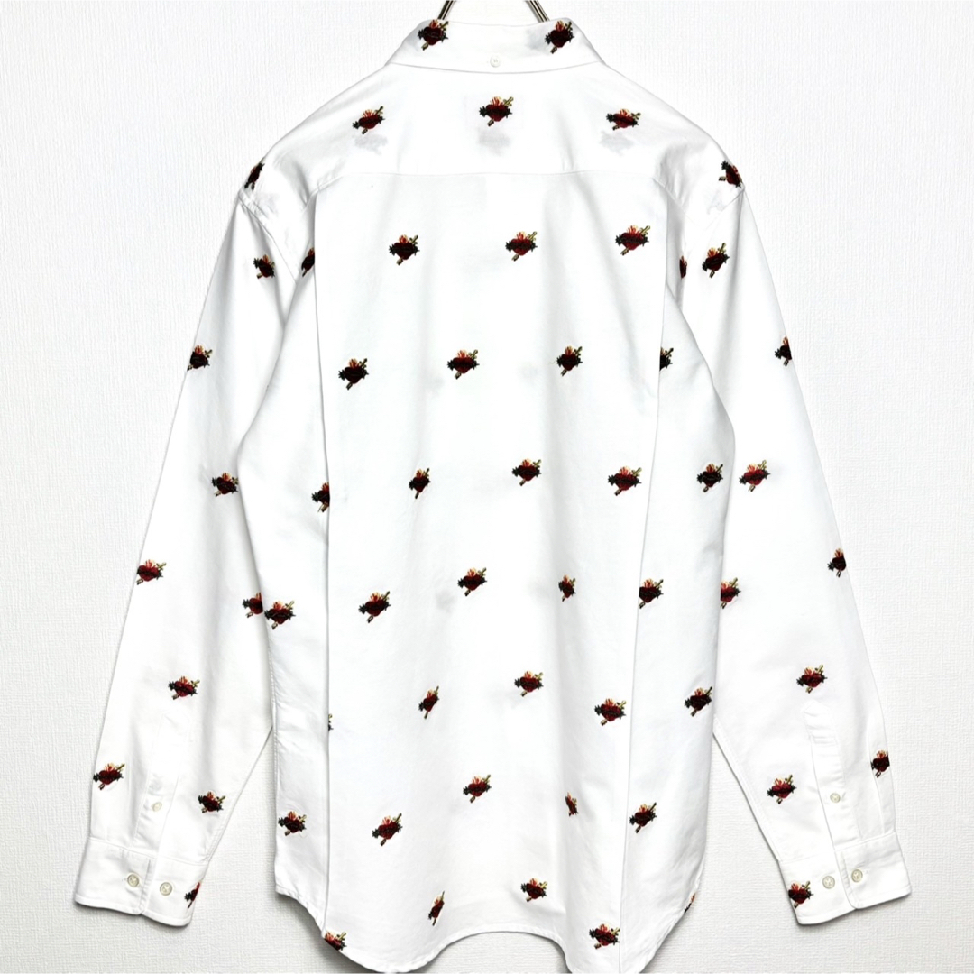 Supreme(シュプリーム)の美品 Supreme サクレッドハートシャツ ホワイト Mサイズ メンズのトップス(シャツ)の商品写真