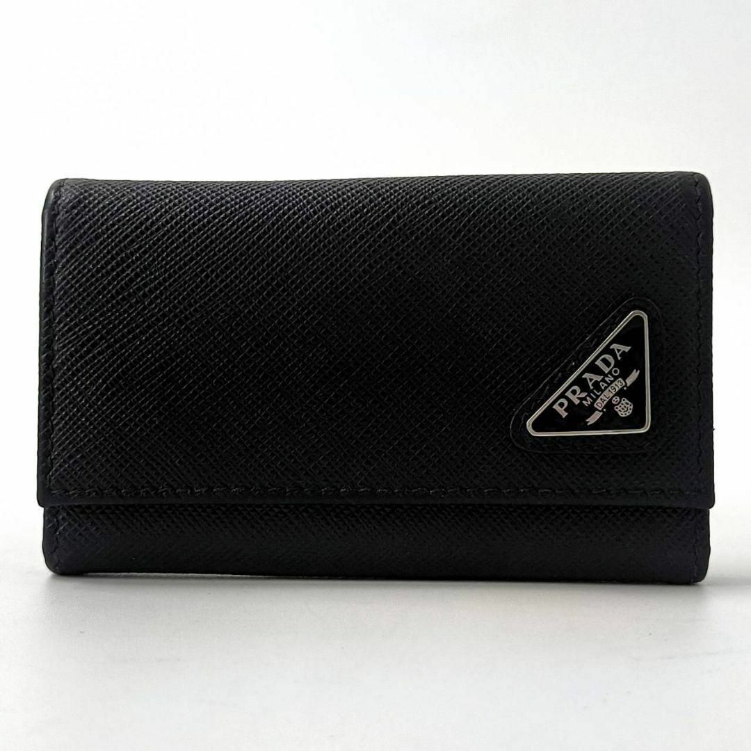 PRADA - 現行モデル 定価8万 希少✨️ プラダ 6連 キーケース PRADA - 現行モデル 定価8万 希少✨️ プラダ 6連 キーケース
