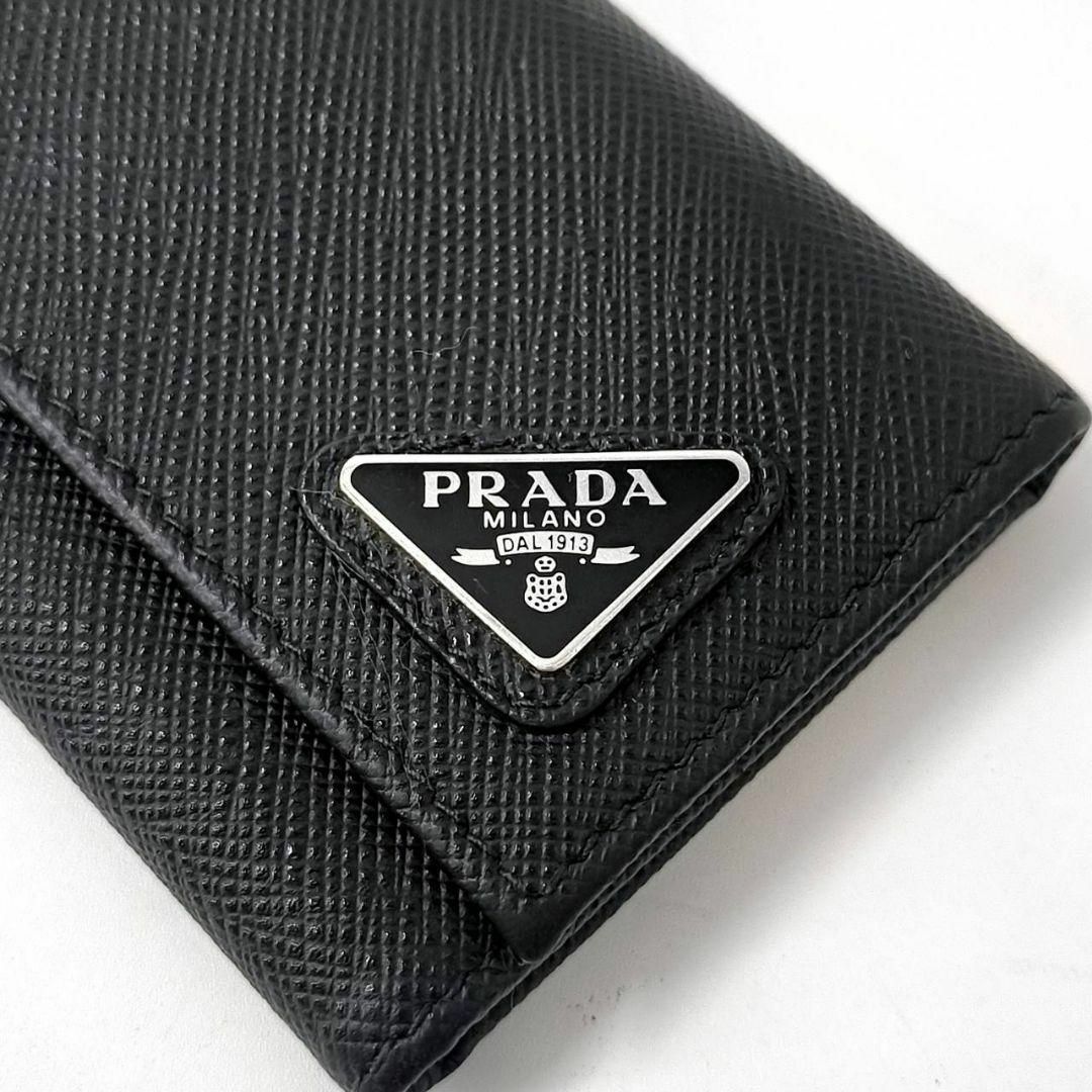 PRADA - 現行モデル 定価8万 希少✨️ プラダ 6連 キーケース PRADA - 現行モデル 定価8万 希少✨️ プラダ 6連 キーケース