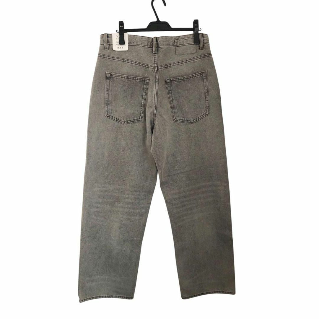 ZARA - ☆新品 ZARA BAGGY FIT バギーデニム ブラックグレー ZARA - ☆新品 ZARA BAGGY FIT バギーデニム ブラックグレー