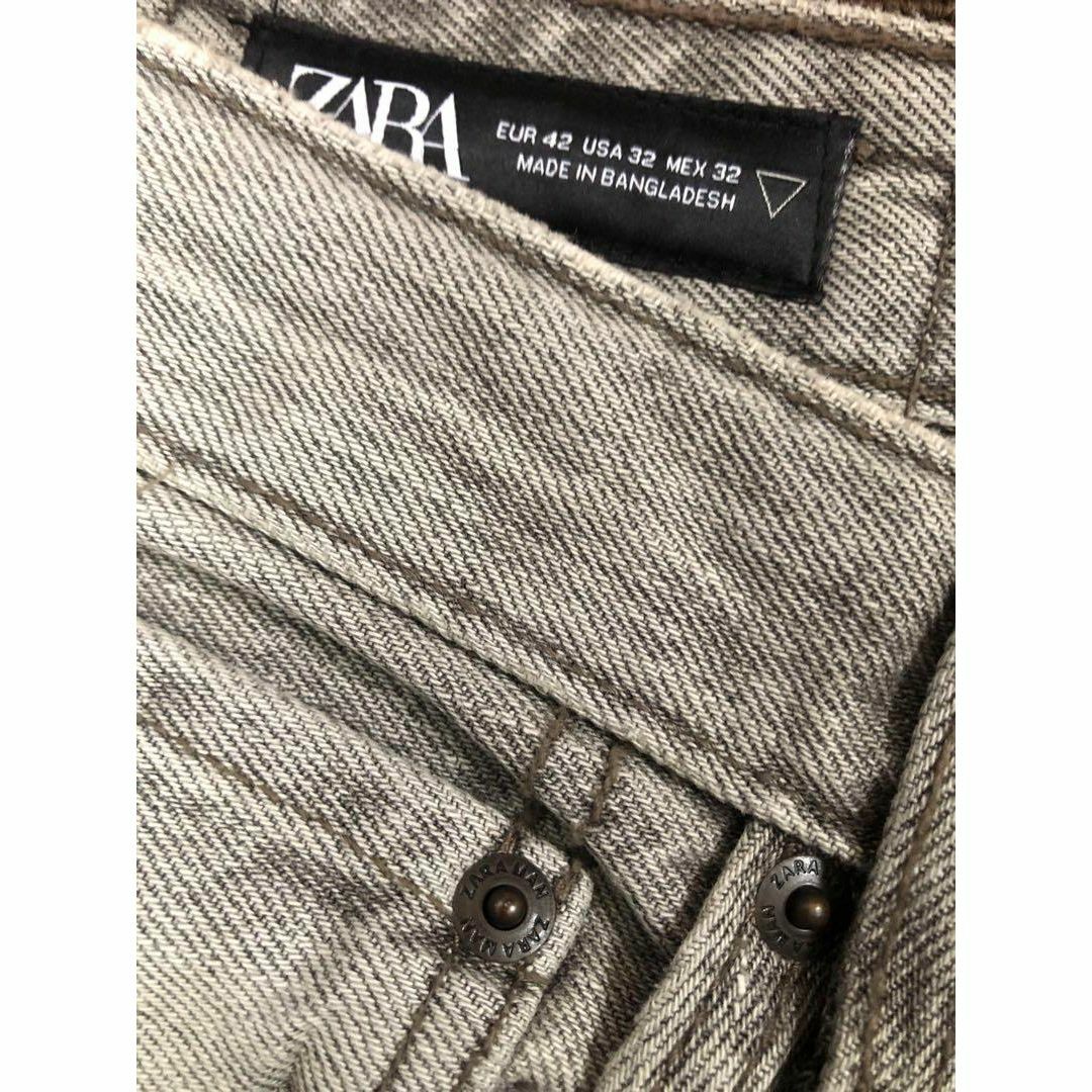 ZARA - ☆新品 ZARA BAGGY FIT バギーデニム ブラックグレー ZARA - ☆新品 ZARA BAGGY FIT バギーデニム ブラックグレー