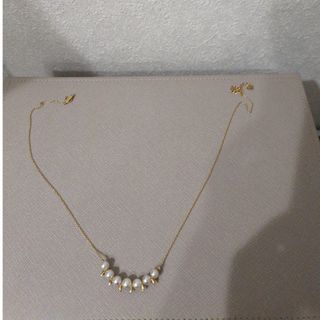 TASAKI - タサキ ケシパール5連ロングネックレスK14WG【美品】の TASAKI - タサキ ケシパール5連ロングネックレスK14WG【美品】の
