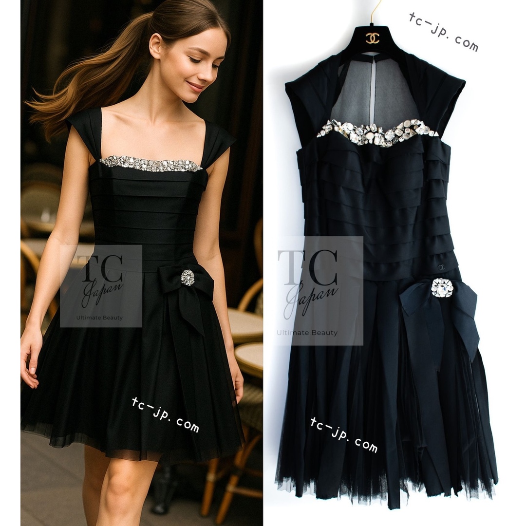 CHANEL - シャネル 名作ドレス ワンピース CHANEL リトル CHANEL - シャネル 名作ドレス ワンピース CHANEL リトル