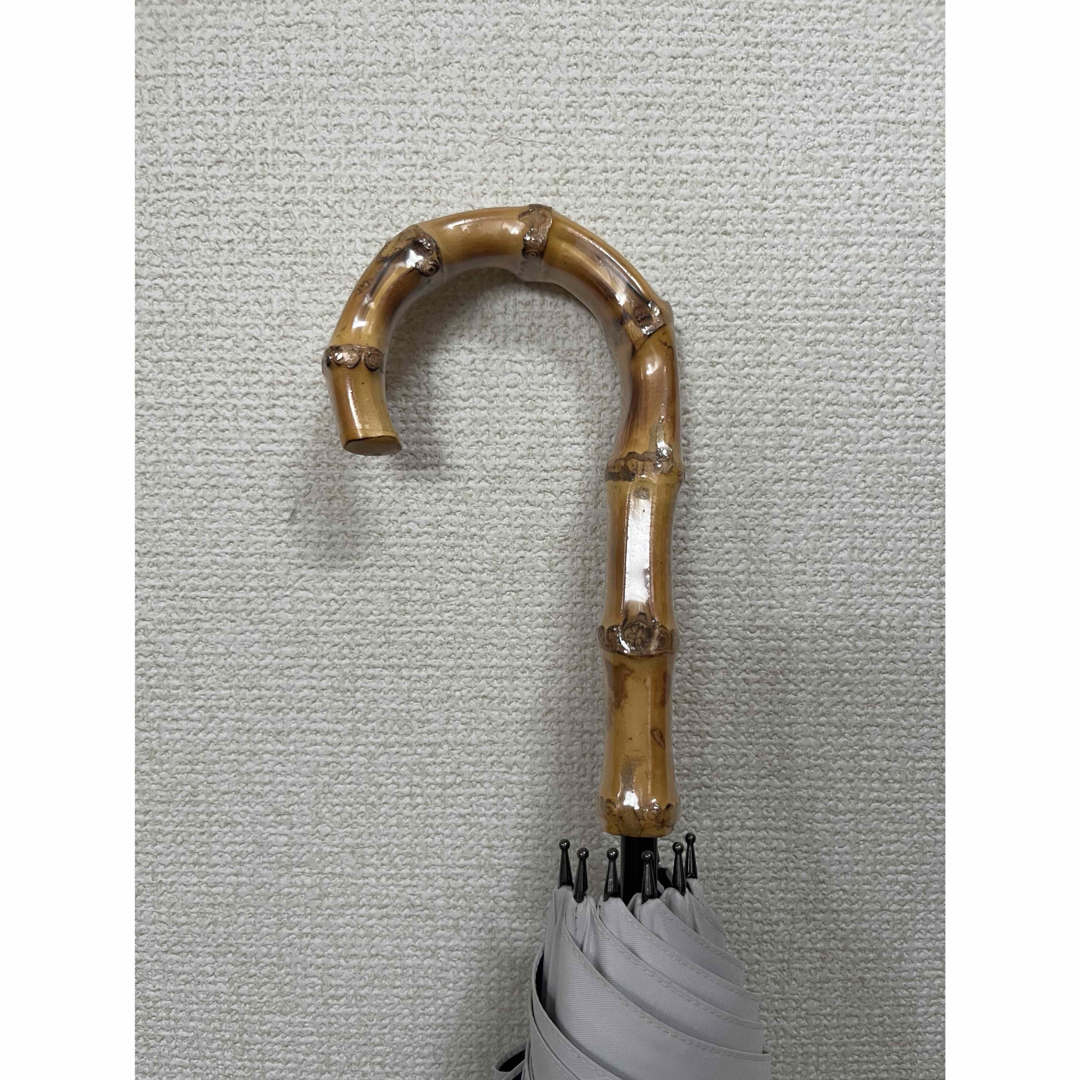 日傘 長傘 サンバリア100 コンビmoku アイボリー M 竹手元の通販 日傘 長傘 サンバリア100 コンビmoku アイボリー M 竹手元の通販