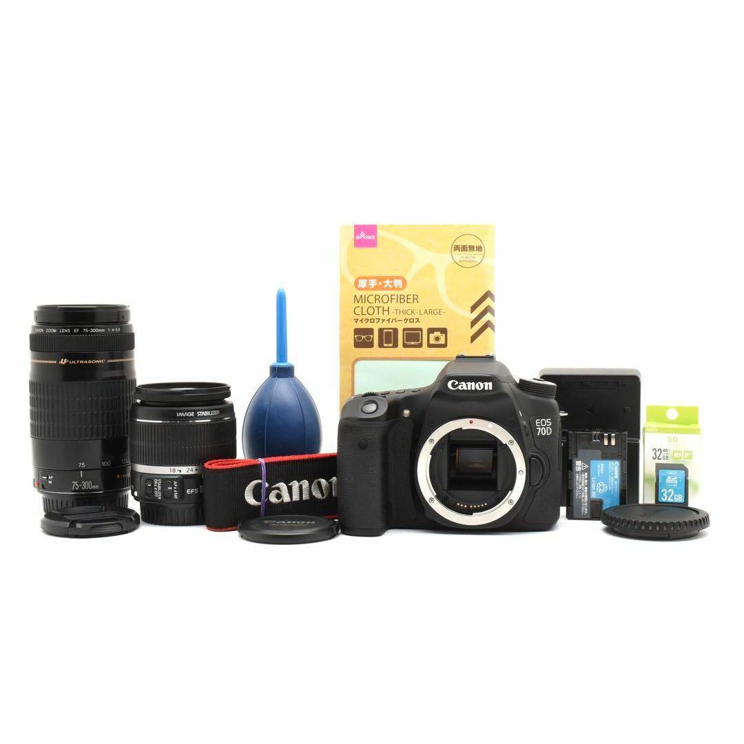 Canon - ✨1秒7コマ連写✨CANON EOS 70D✨キヤノン✨ダブル Canon - ✨1秒7コマ連写✨CANON EOS 70D✨キヤノン✨ダブル