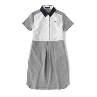FRED PERRY(ひざ丈ワンピース ・ ホワイト/白色系)のフリマ FRED PERRY(ひざ丈ワンピース ・ ホワイト/白色系)のフリマ