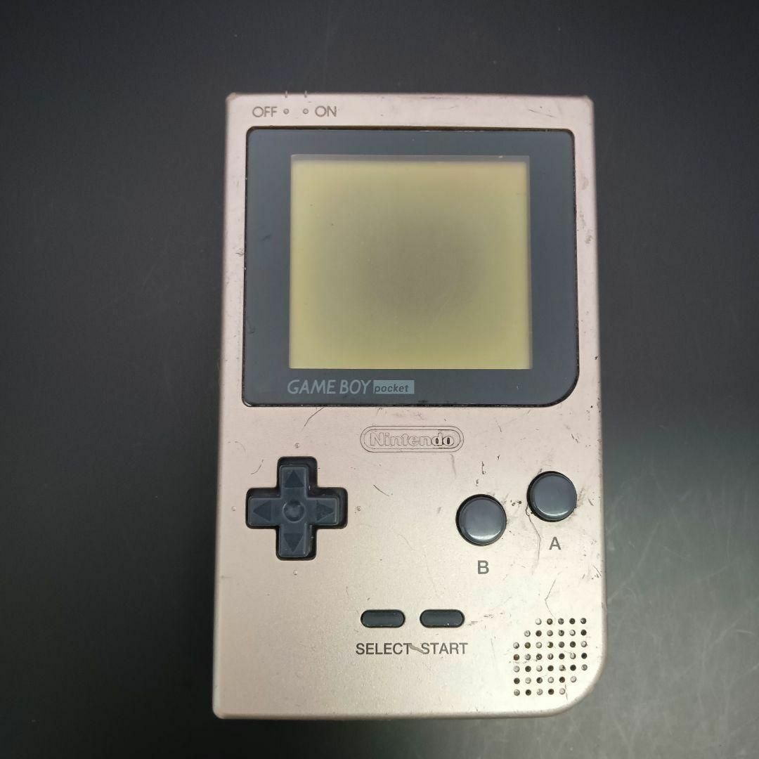 ニンテンドー ゲームボーイポケット 本体 ゴールド 動作品 GBPの ニンテンドー ゲームボーイポケット 本体 ゴールド 動作品 GBPの