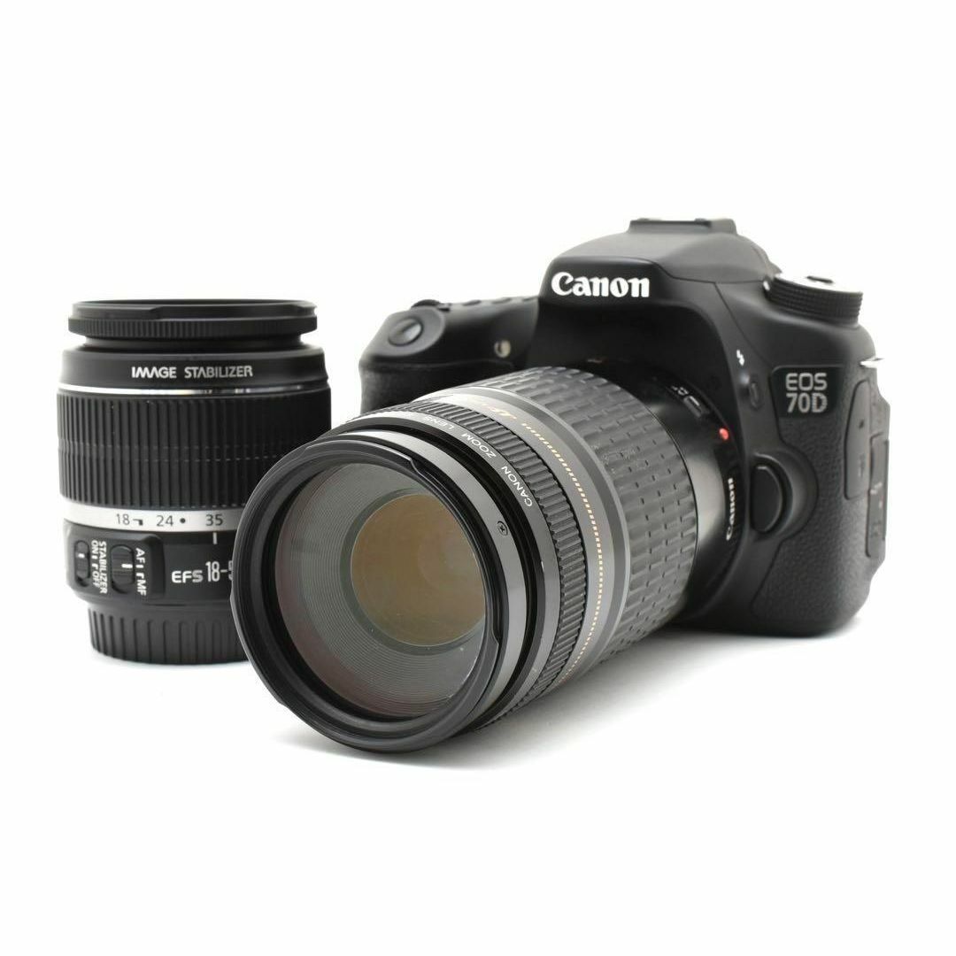 Canon - ✨Canon EOS 70D✨ダブルレンズ✨感動の描写力と高速連 Canon - ✨Canon EOS 70D✨ダブルレンズ✨感動の描写力と高速連