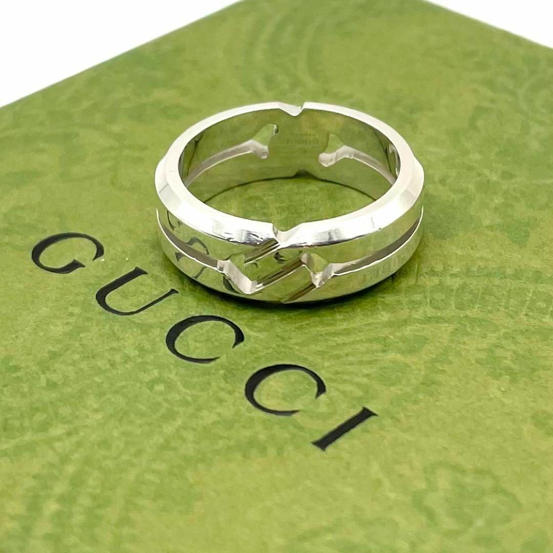 GUCCI - 【鑑定済】GUCCI ノットインフィニティ SV925 リング GUCCI - 【鑑定済】GUCCI ノットインフィニティ SV925 リング