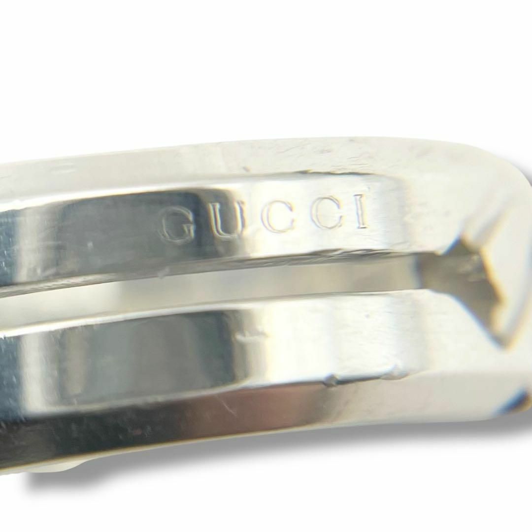 GUCCI - 【鑑定済】GUCCI ノットインフィニティ SV925 リング GUCCI - 【鑑定済】GUCCI ノットインフィニティ SV925 リング