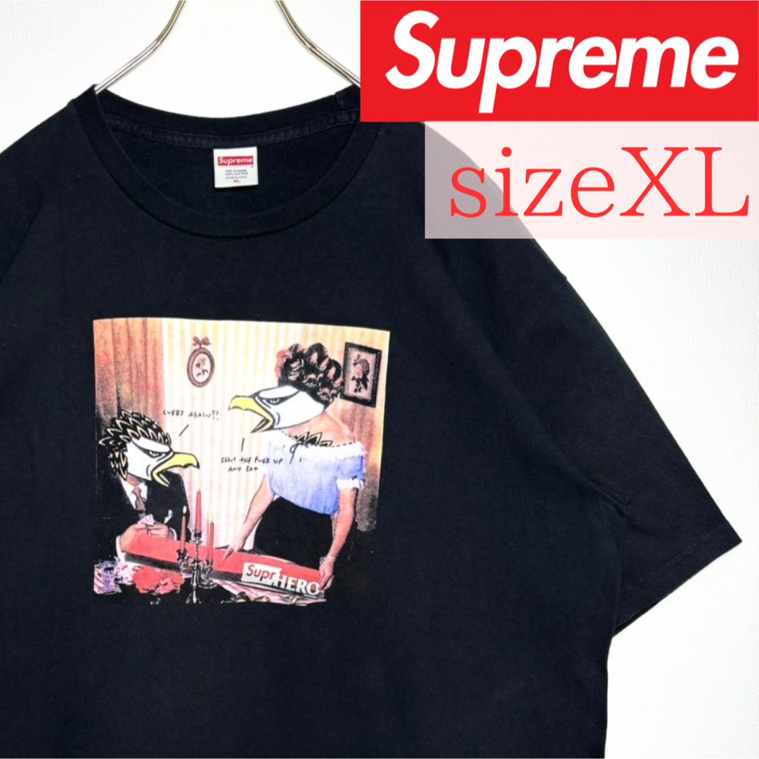 Supreme - Supreme ANTIHERO Curbs Tee ブラック XLサイズの通販 Supreme - Supreme ANTIHERO Curbs Tee ブラック XLサイズの通販