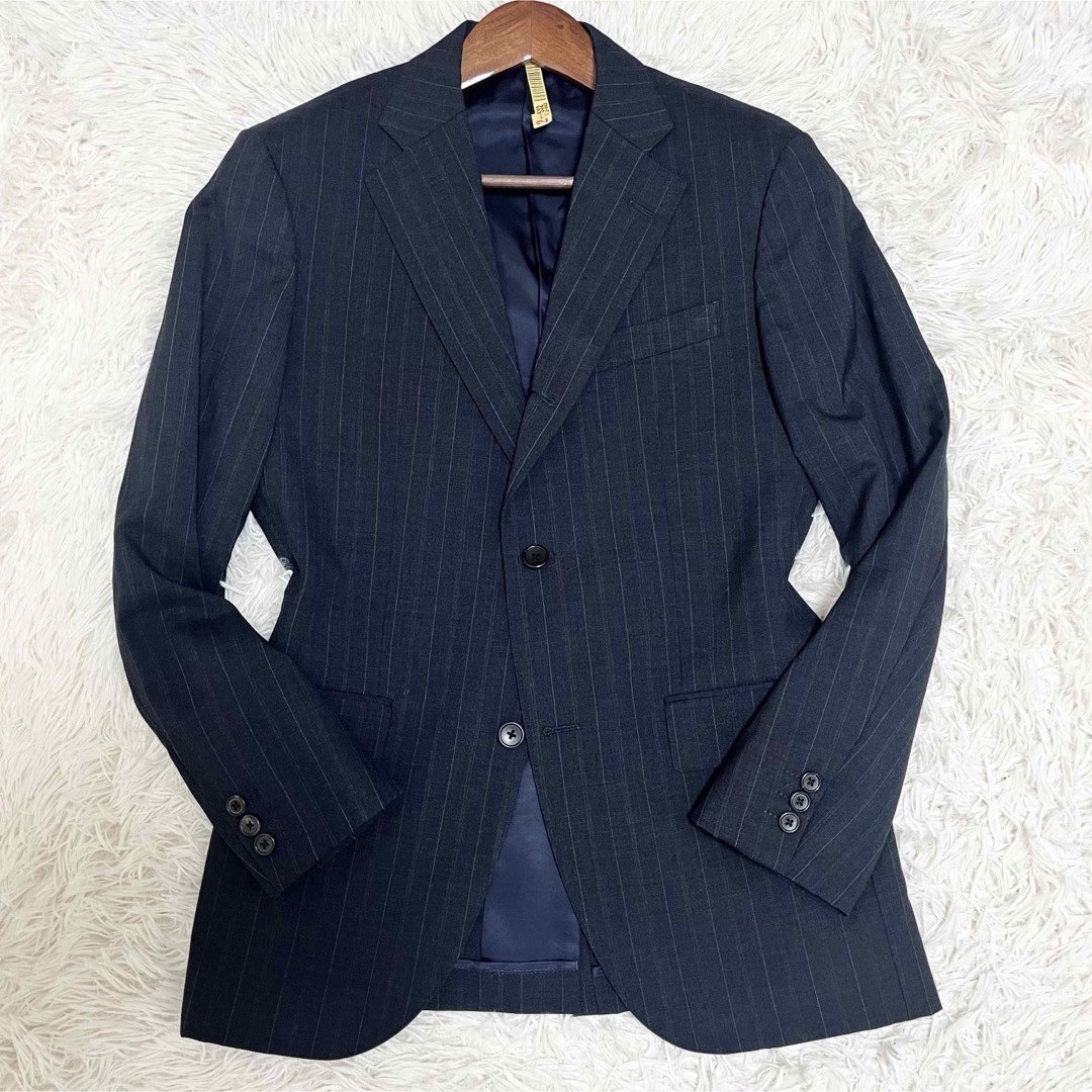 J.PRESS - J.PRESS スーツ セットアップ グレー ストライプ J.PRESS - J.PRESS スーツ セットアップ グレー ストライプ