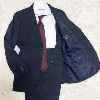 UNIQLO - 希少 UNIQLO +J セットアップ スーツ ネイビー Mの通販 UNIQLO - 希少 UNIQLO +J セットアップ スーツ ネイビー Mの通販