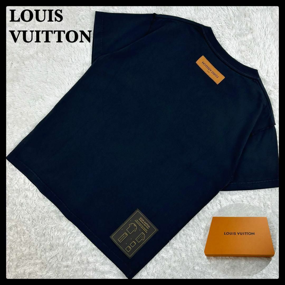 LOUIS VUITTON - 【美品】ルイヴィトン☆Tシャツ インサイド LOUIS VUITTON - 【美品】ルイヴィトン☆Tシャツ インサイド