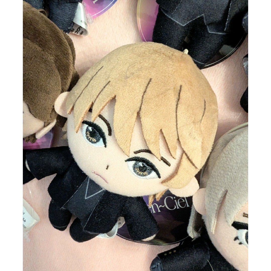 L'Arc~en~Ciel メンバーマスコットぬいぐるみ コンプセットの L'Arc~en~Ciel メンバーマスコットぬいぐるみ コンプセットの